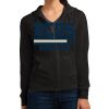 Women's Fitted Jersey Full Zip Hoodie Thumbnail