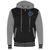 Unisex Heavyweight Varsity Full-Zip Hooded Sweatshirt Thumbnail