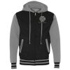 Unisex Heavyweight Varsity Full-Zip Hooded Sweatshirt Thumbnail