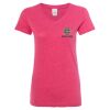 Women’s Glitter V-Neck T-Shirt Thumbnail
