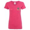 Women’s Glitter V-Neck T-Shirt Thumbnail
